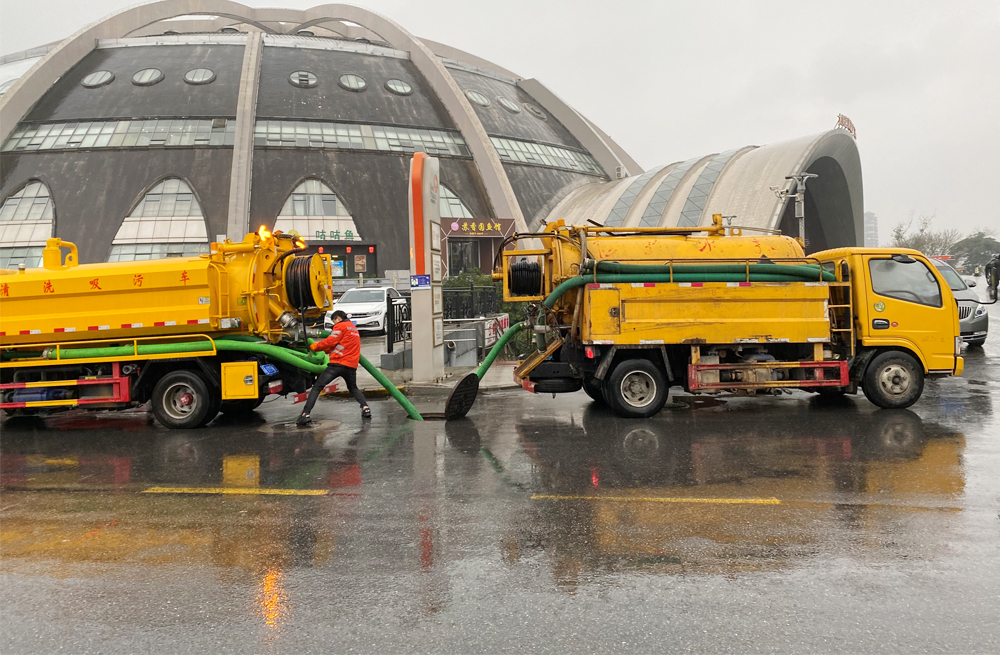 271房山商场管道清淤
